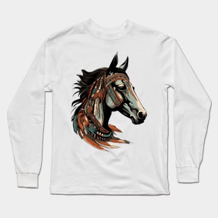 Horse Totem Long Sleeve T-Shirt